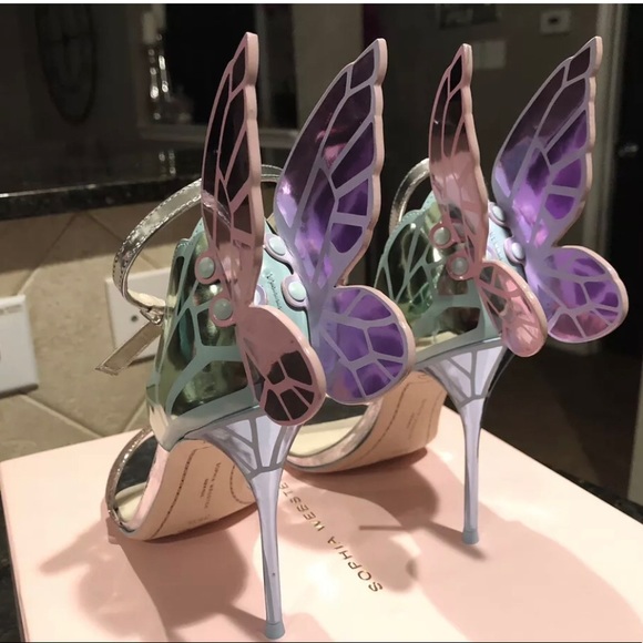 Sophia Webster Chiara Butterfly Sandal Sz 38.5 NIB - Picture 7 of 7